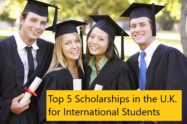 Top 5 Scholarships in the U.K. for International Students