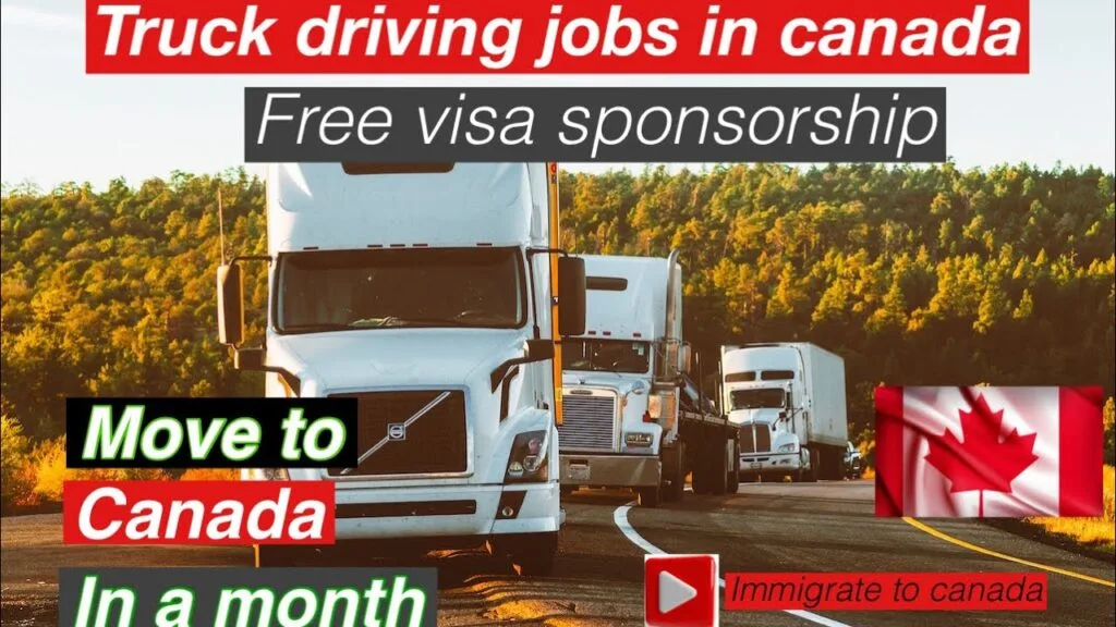 High-Paying Driving Jobs in Canada with Visa Sponsorship